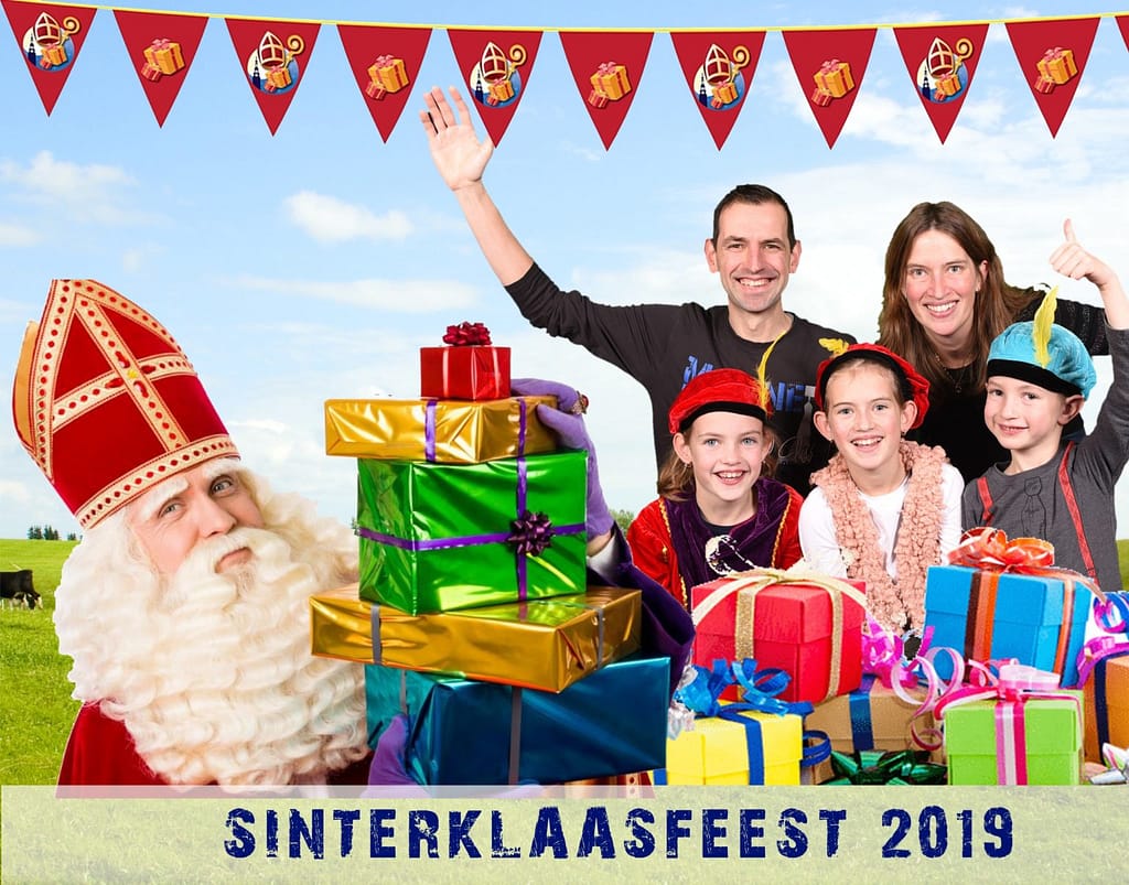 sinterklaas fotografie familie